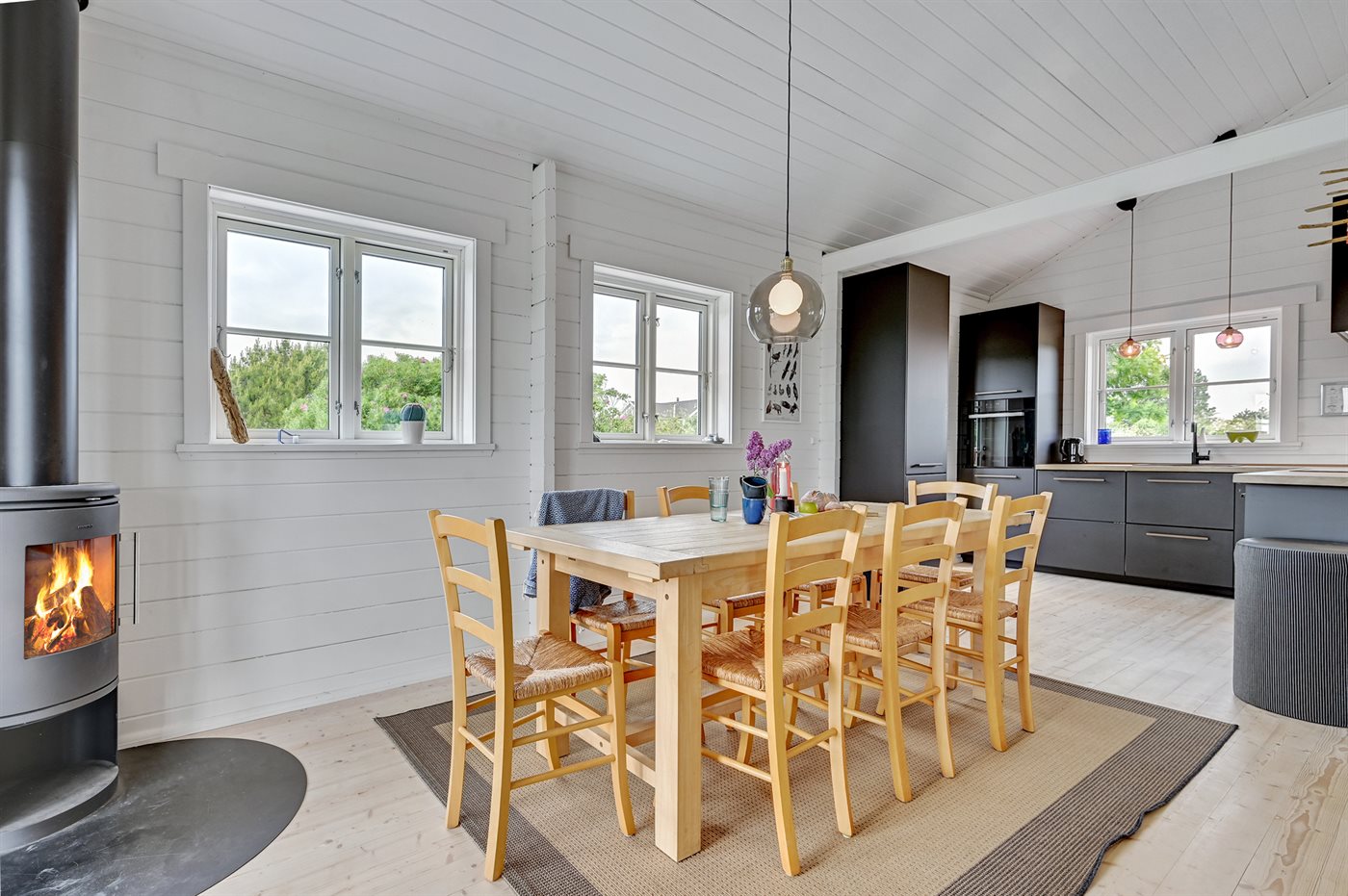 Entspannendes Ferienhaus mit Meerblick in Knebel! - Bild 5