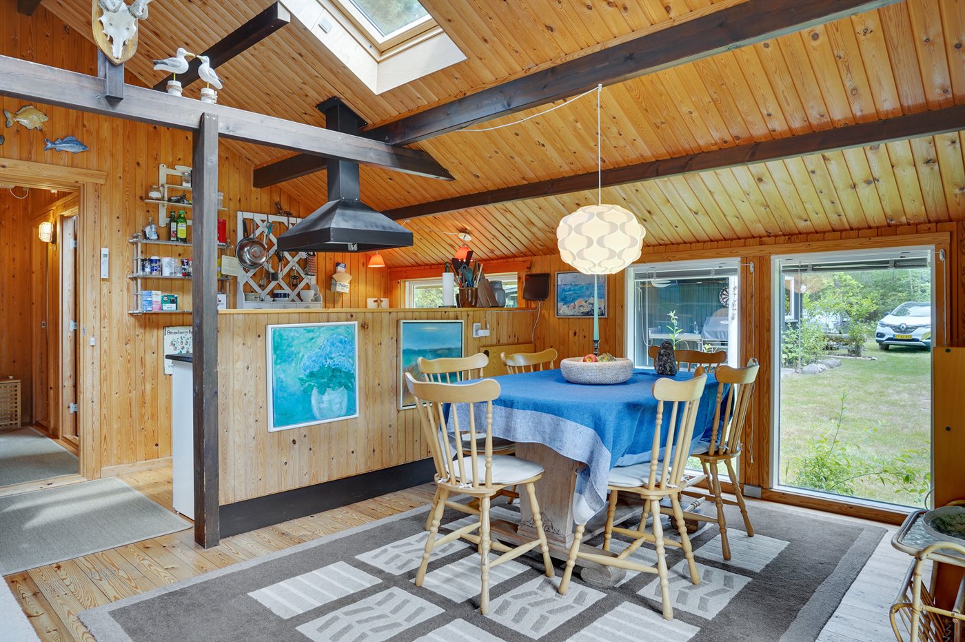 Urlaubsglück am Strand: Gemütliches Ferienhaus in Knebel - Bild 2