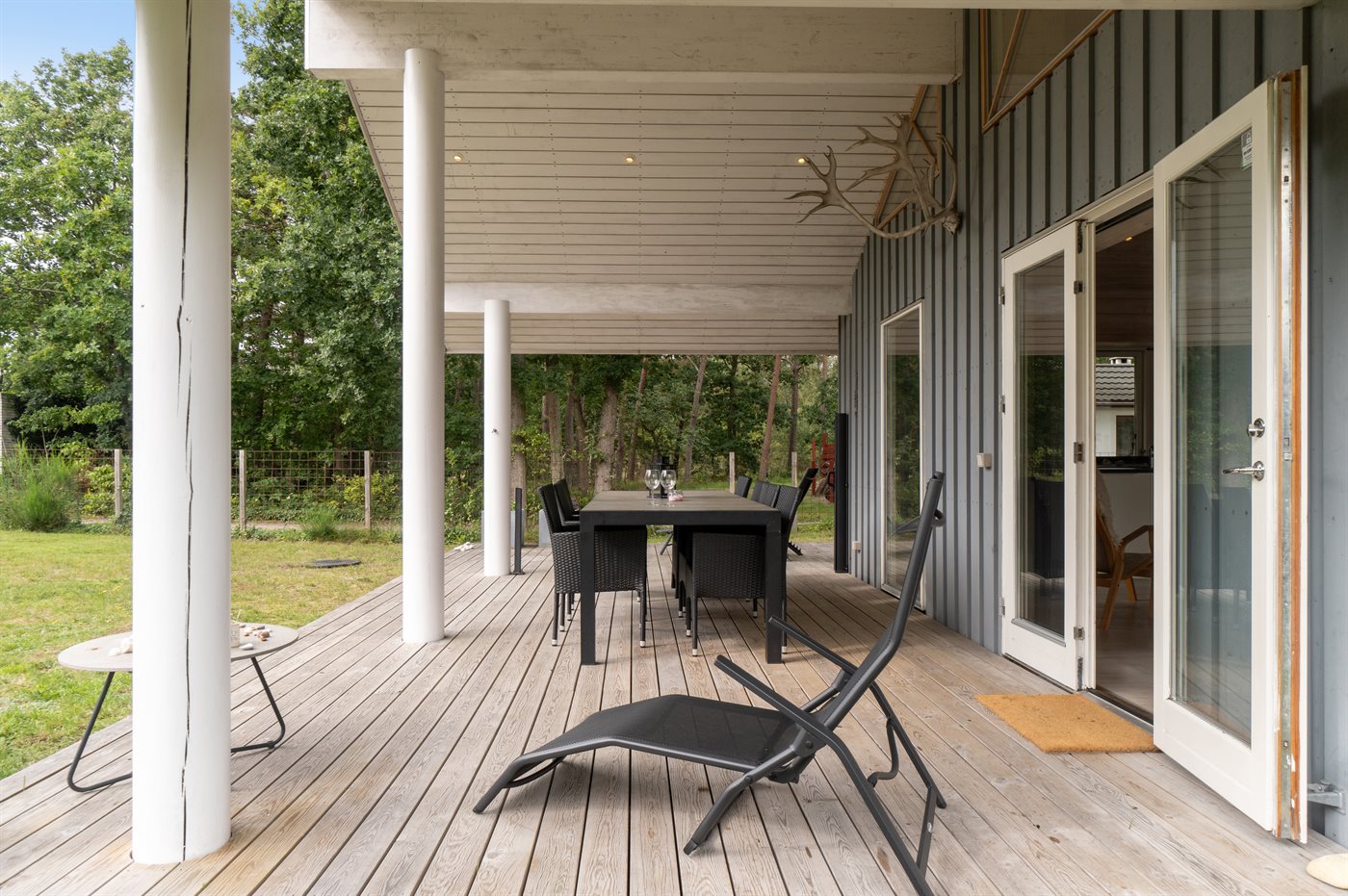 Entspanntes Ferienhaus mit Meerblick in Knebel! - Bild 3