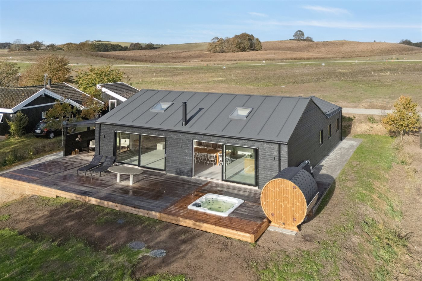 Luxus-Urlaub am Meer: Sauna, Whirlpool & Strandnähe in Knebel