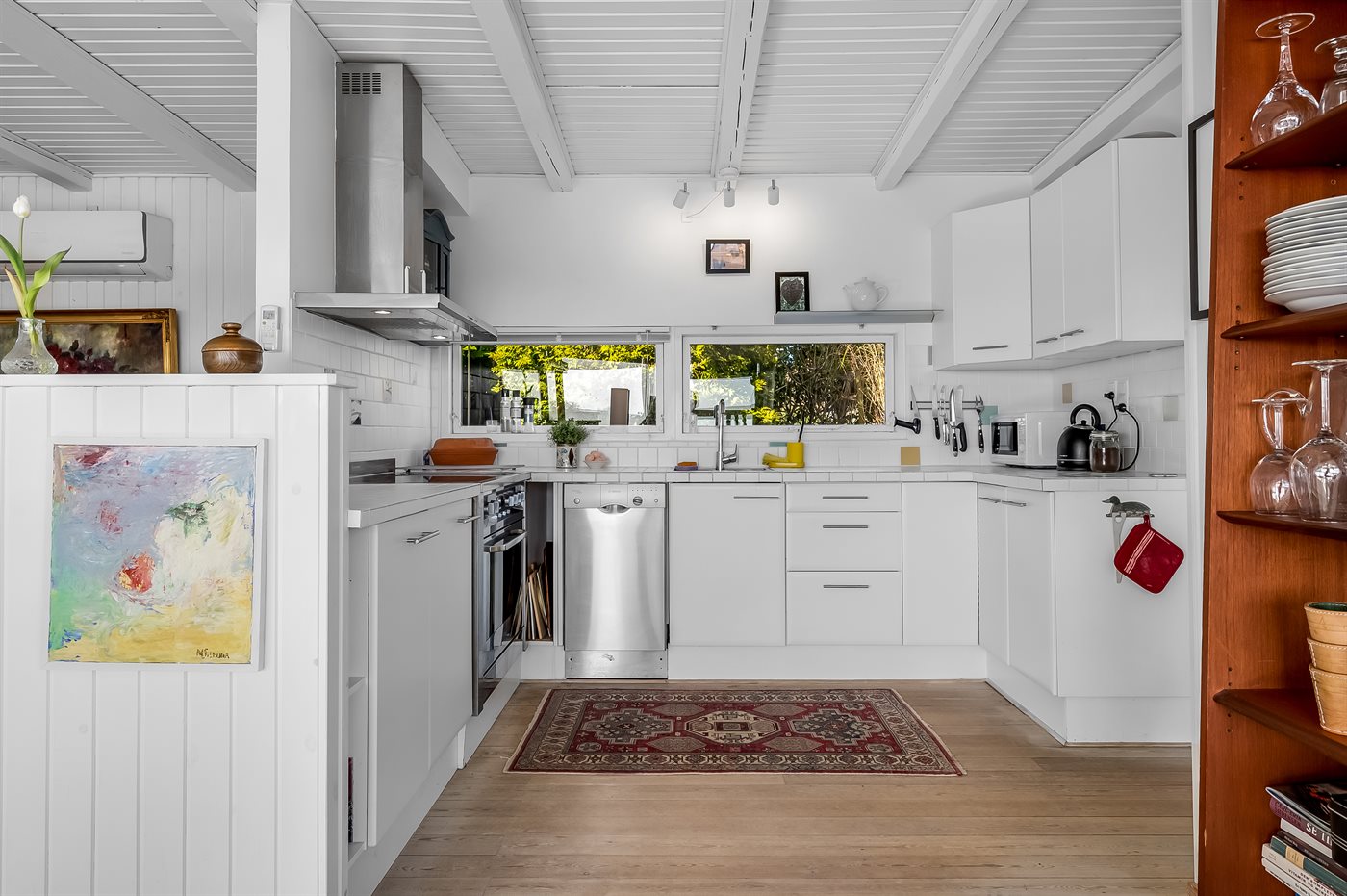 Gemütliches Ferienhaus am malerischen Følle Strand - Bild 4