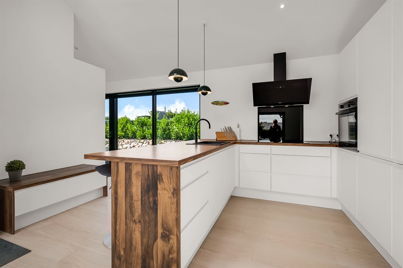 Modernes Ferienhaus mit Sauna und Kamin am Saksild Strand - Bild 4