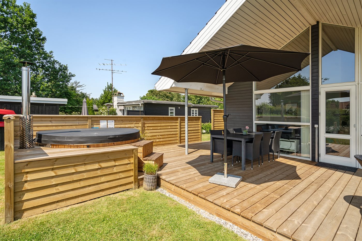 Urlaubstraum am Hvidbjerg Strand mit Hot Tub und Meerblick - Bild 2