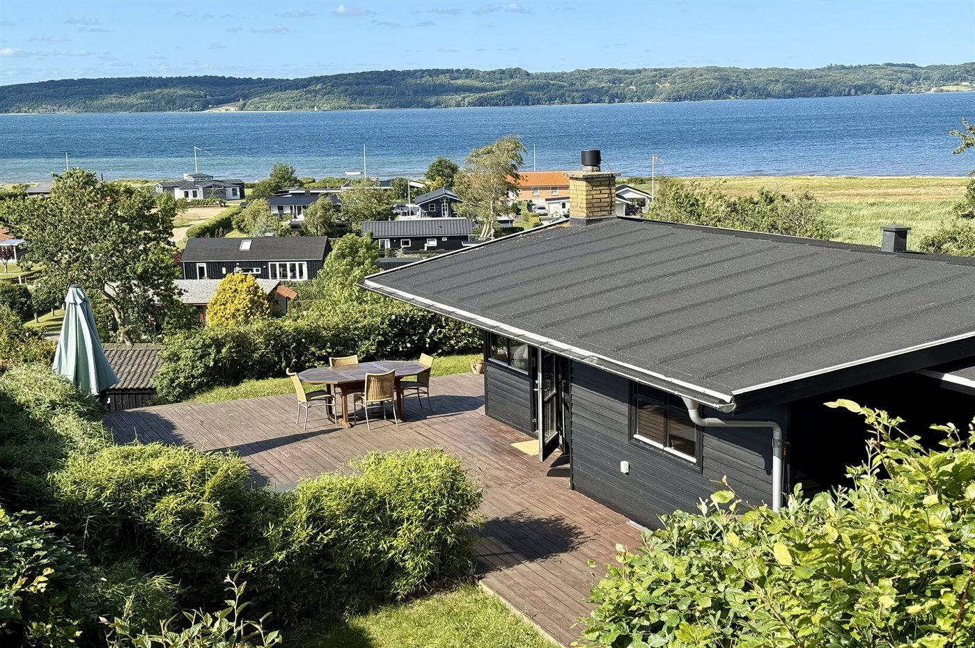 Traumhaus mit Panoramablick am Vejle Fjord in Mørkholt - Bild 2
