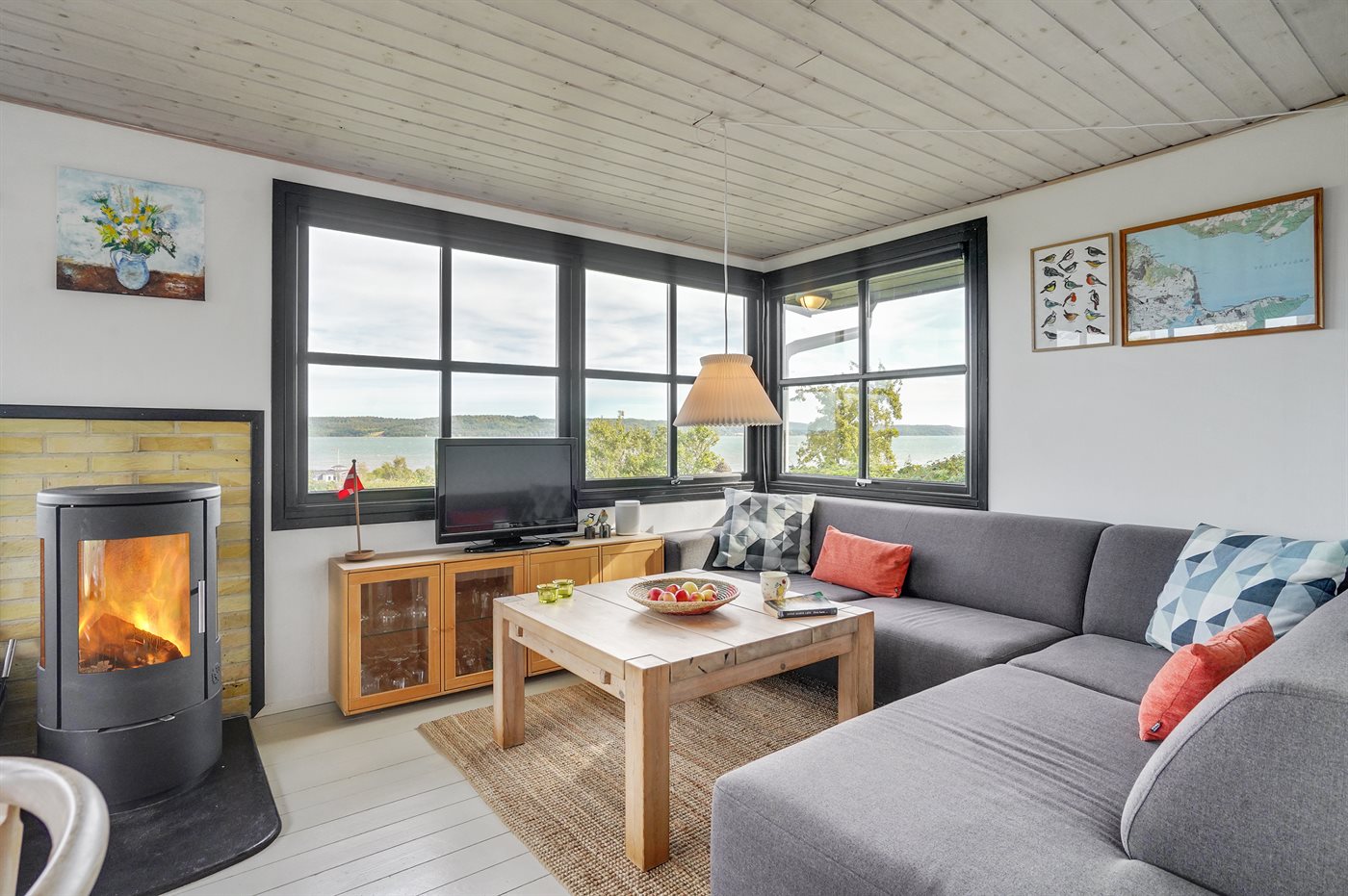 Traumhaus mit Panoramablick am Vejle Fjord in Mørkholt - Bild 4