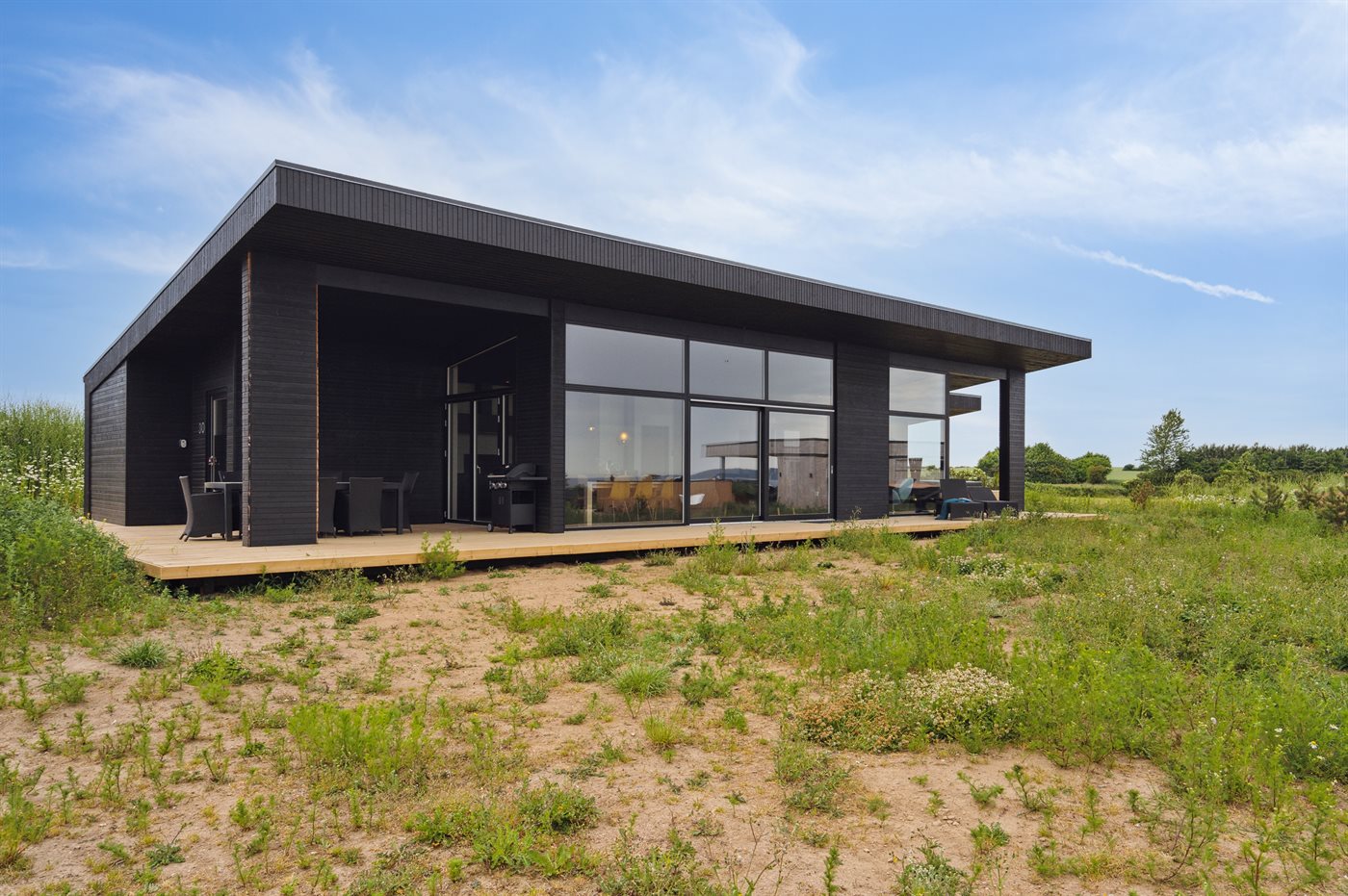 Urlaubstraum mit Meerblick und privater Sauna in Børkop!