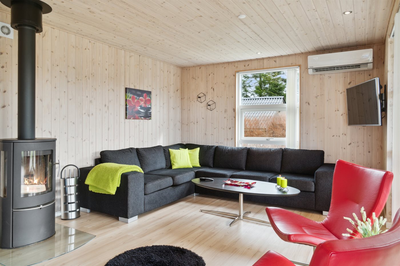 Wohlfühlhaus am Hvidbjerg Strand mit Sauna und Fjordblick - Bild 2