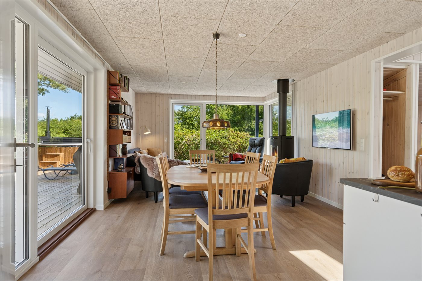 Fjordblick, Sauna & Hot Tub: Familienurlaub am Hvidbjerg Strand - Bild 3