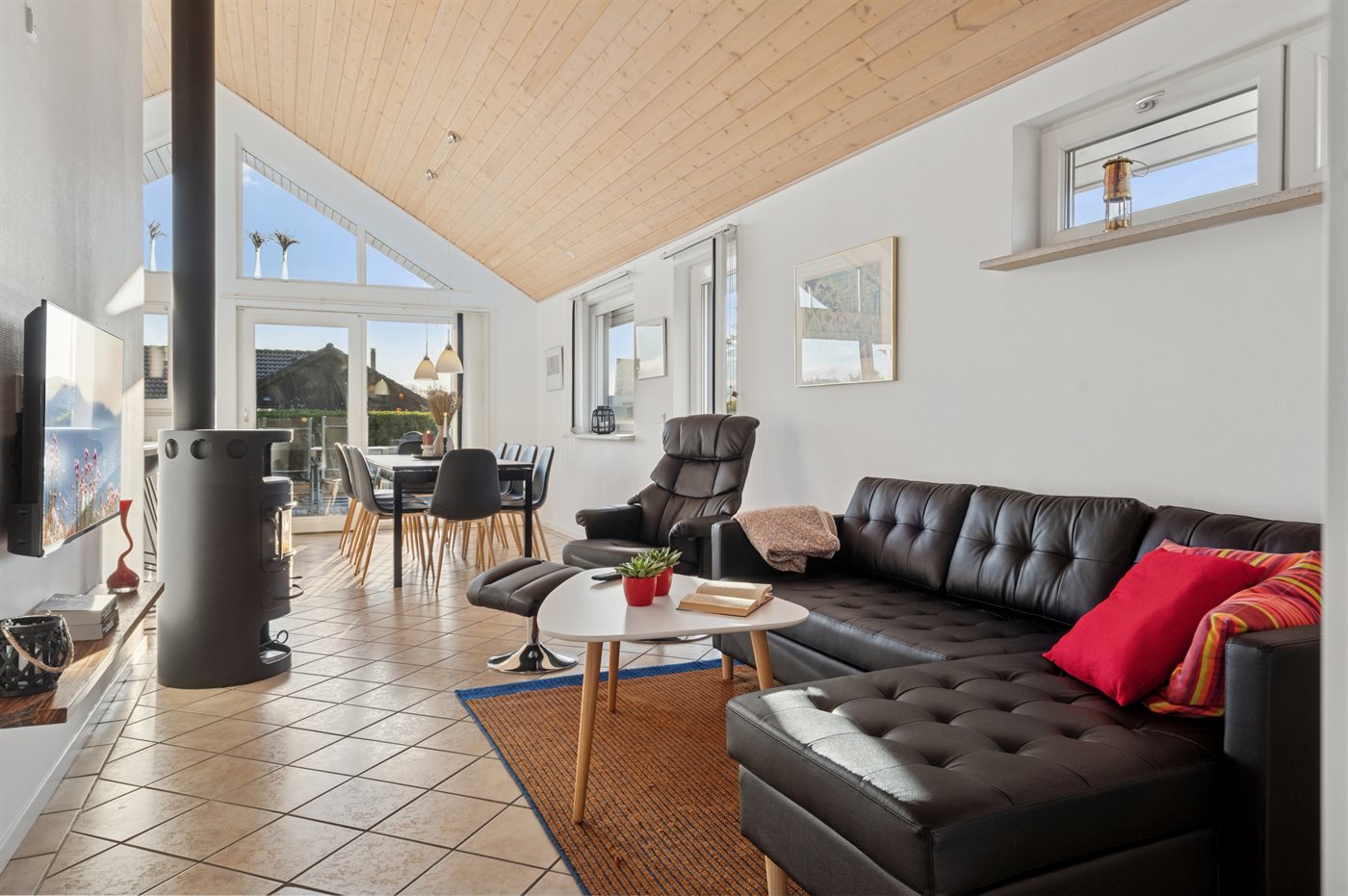 Urlaubsparadies am Hvidbjerg Strand mit Sauna und Aktivraum - Bild 2