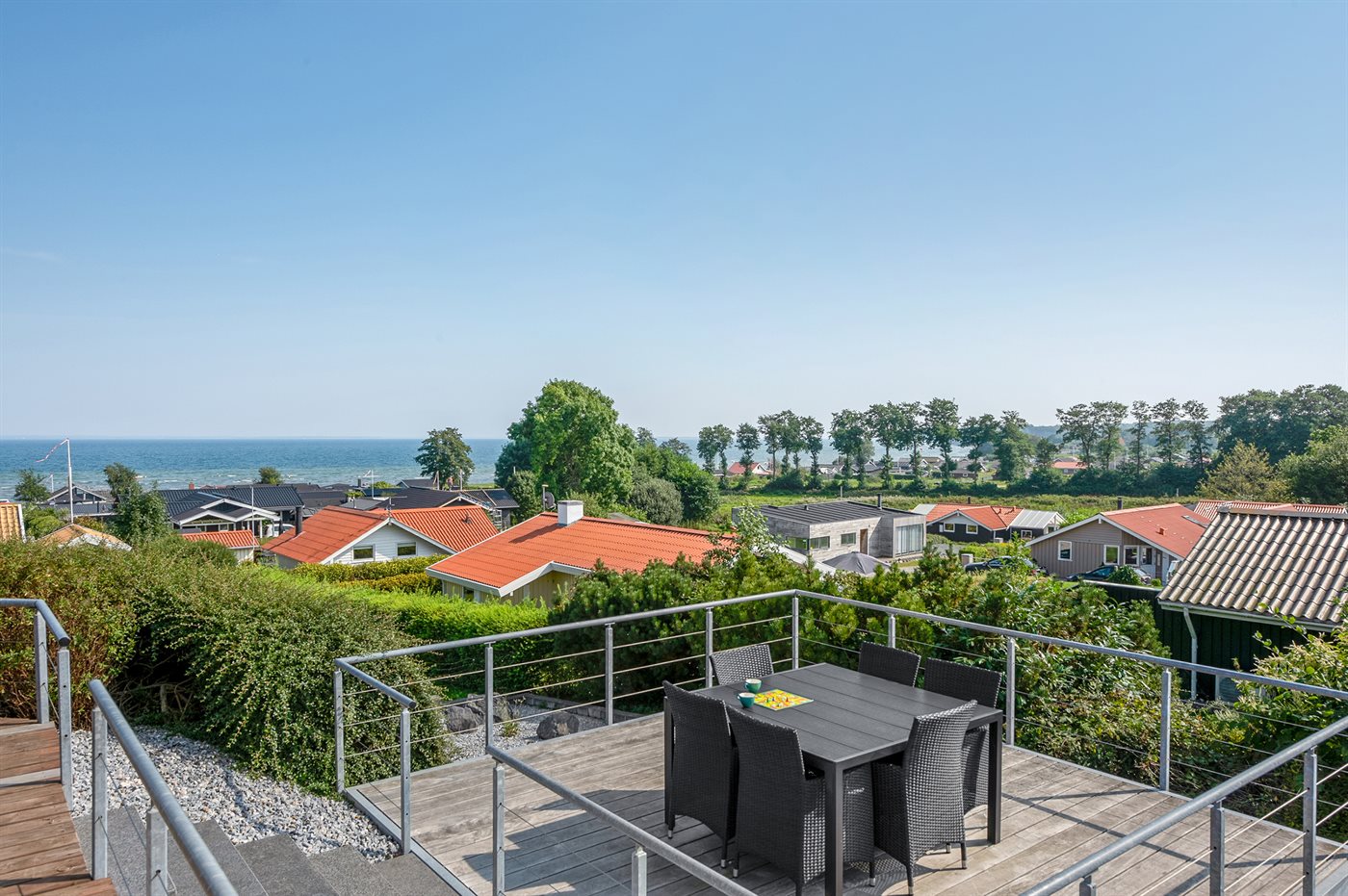 Urlaubstraum in Bjert: Strandnähe, Sauna und Meerblick! - Bild 4