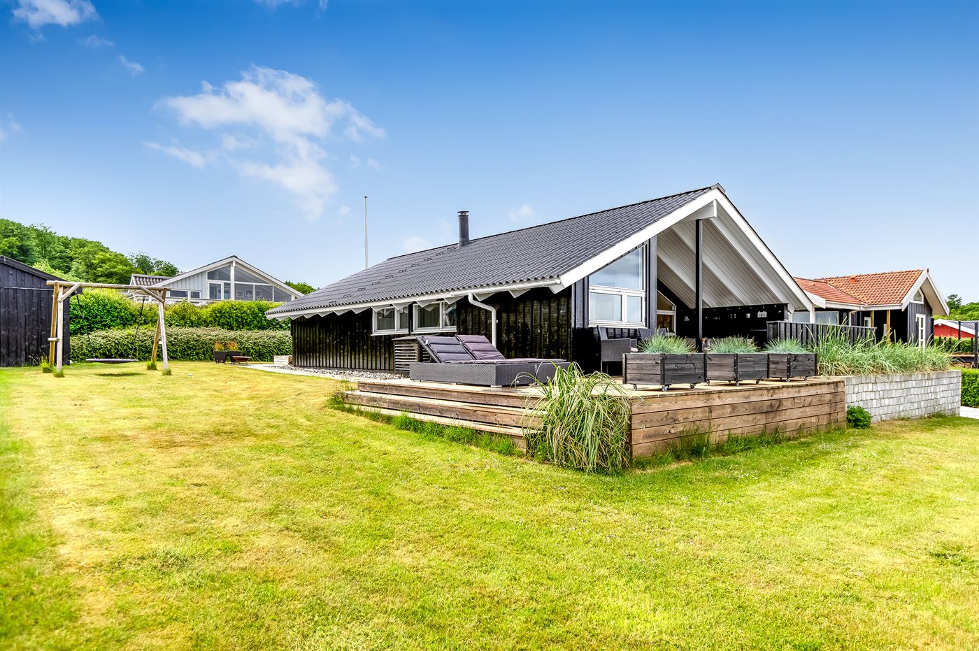 Wohlfühlen mit Meerblick, Sauna & nah am Strand in Grönninghoved - Bild 2
