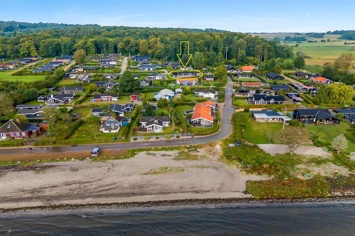 Modernes Ferienhaus mit Meerblick und Sauna am Binderup Strand - Bild 4