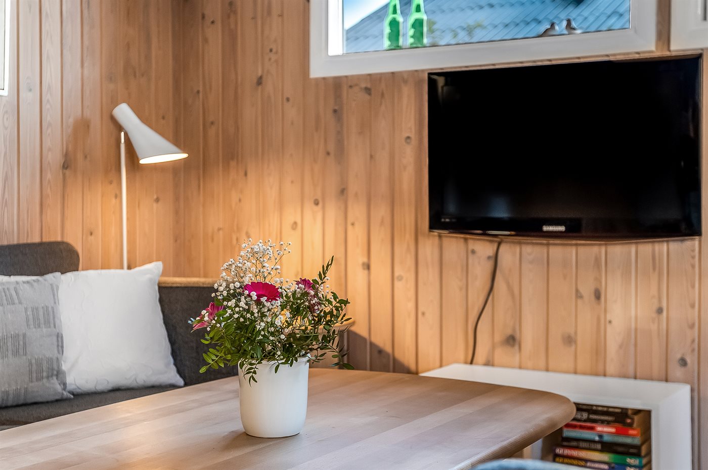 Strandnahes Ferienhaus mit Sauna und Kamin in Binderup - Bild 5