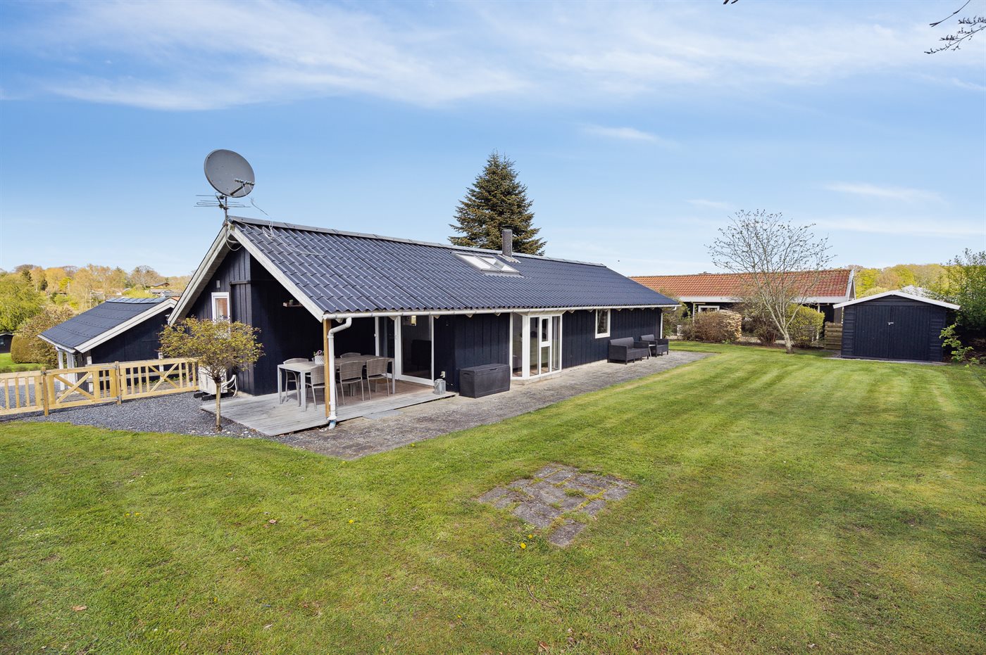 Kuscheliges Ferienhaus mit Sauna und Meerblick in Hejlsminde - Bild 2
