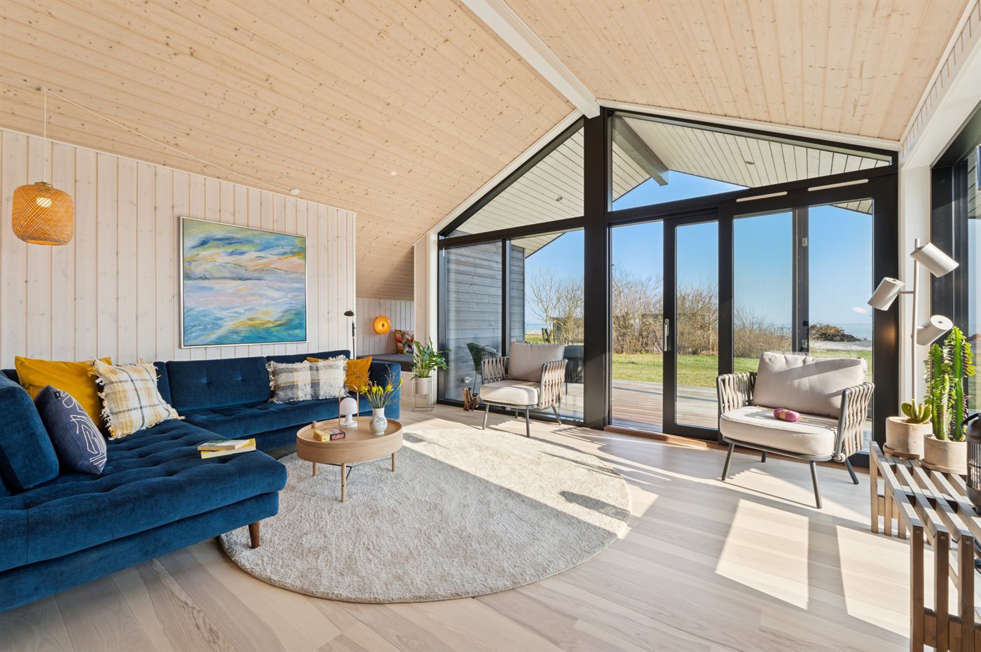 Neues Ferienhaus mit Meerblick, Sauna & Strand direkt vor der Tür - Bild 5