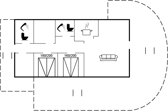 Grundriss Ferienhaus 61-6243 in Binderup