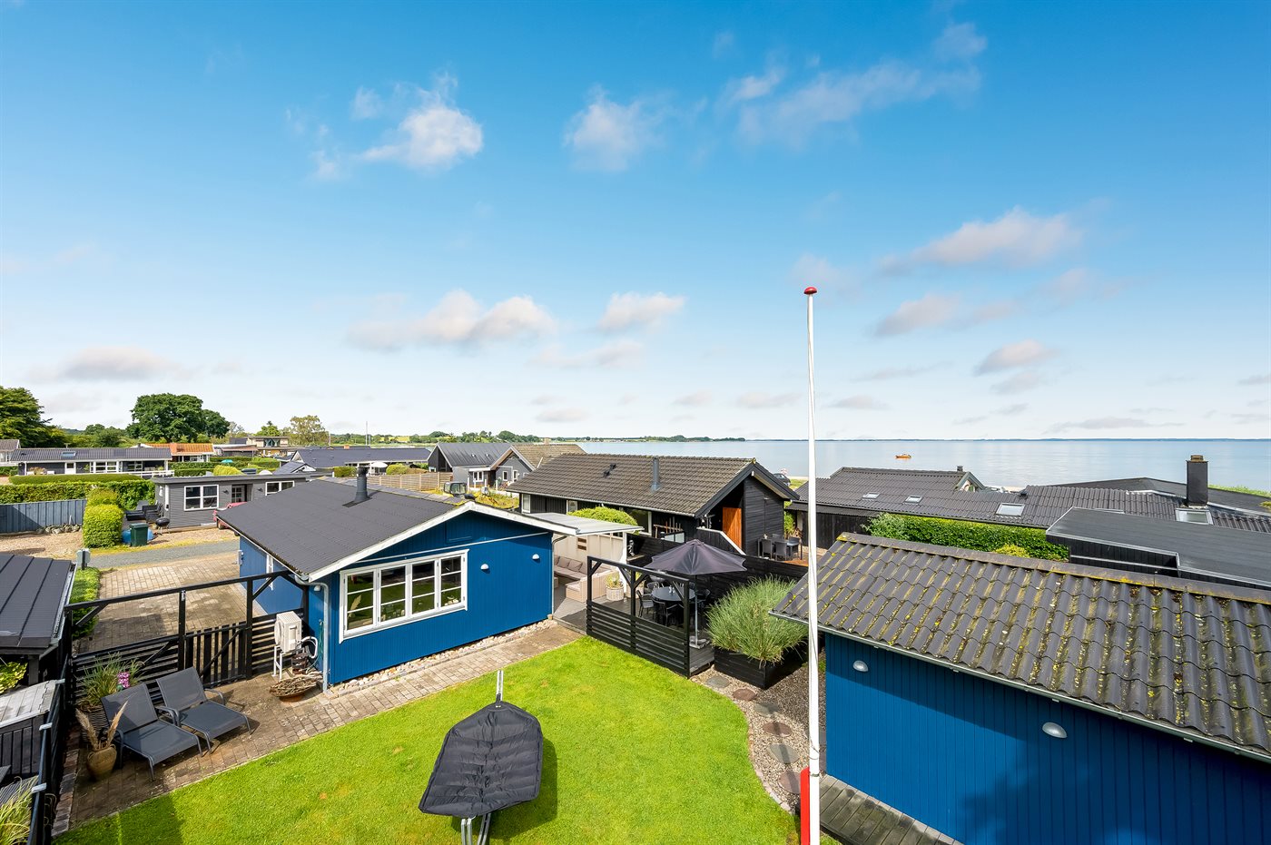 Meerblick, Sauna &amp; Strand – Wohlfühlurlaub in Binderup