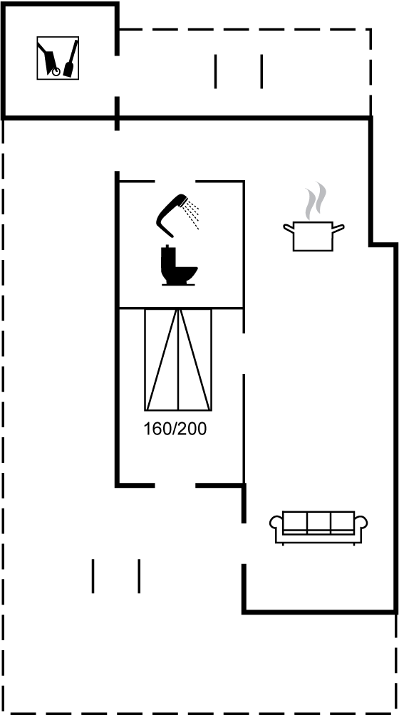 Grundriss Meerblick, Sauna & Wohlfühlmomente: Dein Rückzugsort in Binderup