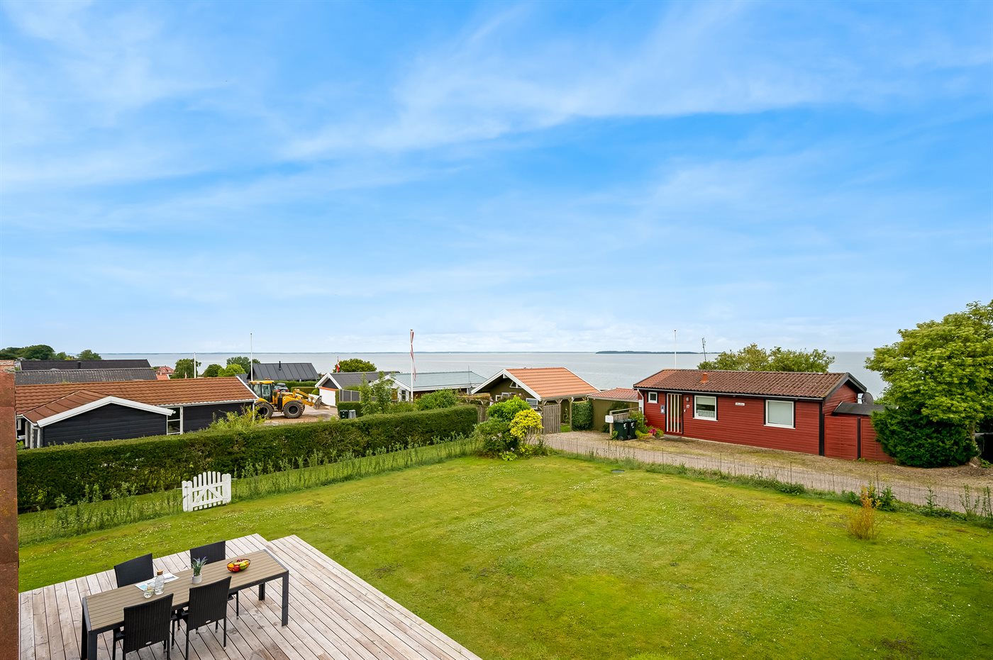 Meerblick, Sauna &amp; Strand: Hygge-Auszeit in Hejlsminde