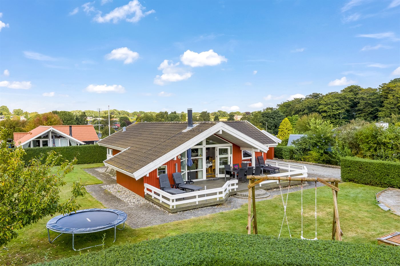 Familienurlaub mit Sauna, Whirlpool &amp; Meerblick in Hejlsminde