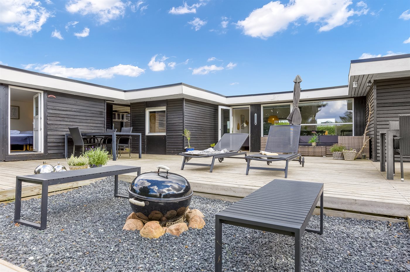 Familienglück mit Hot Tub nah am Strand von Hejlsminde - Bild 2