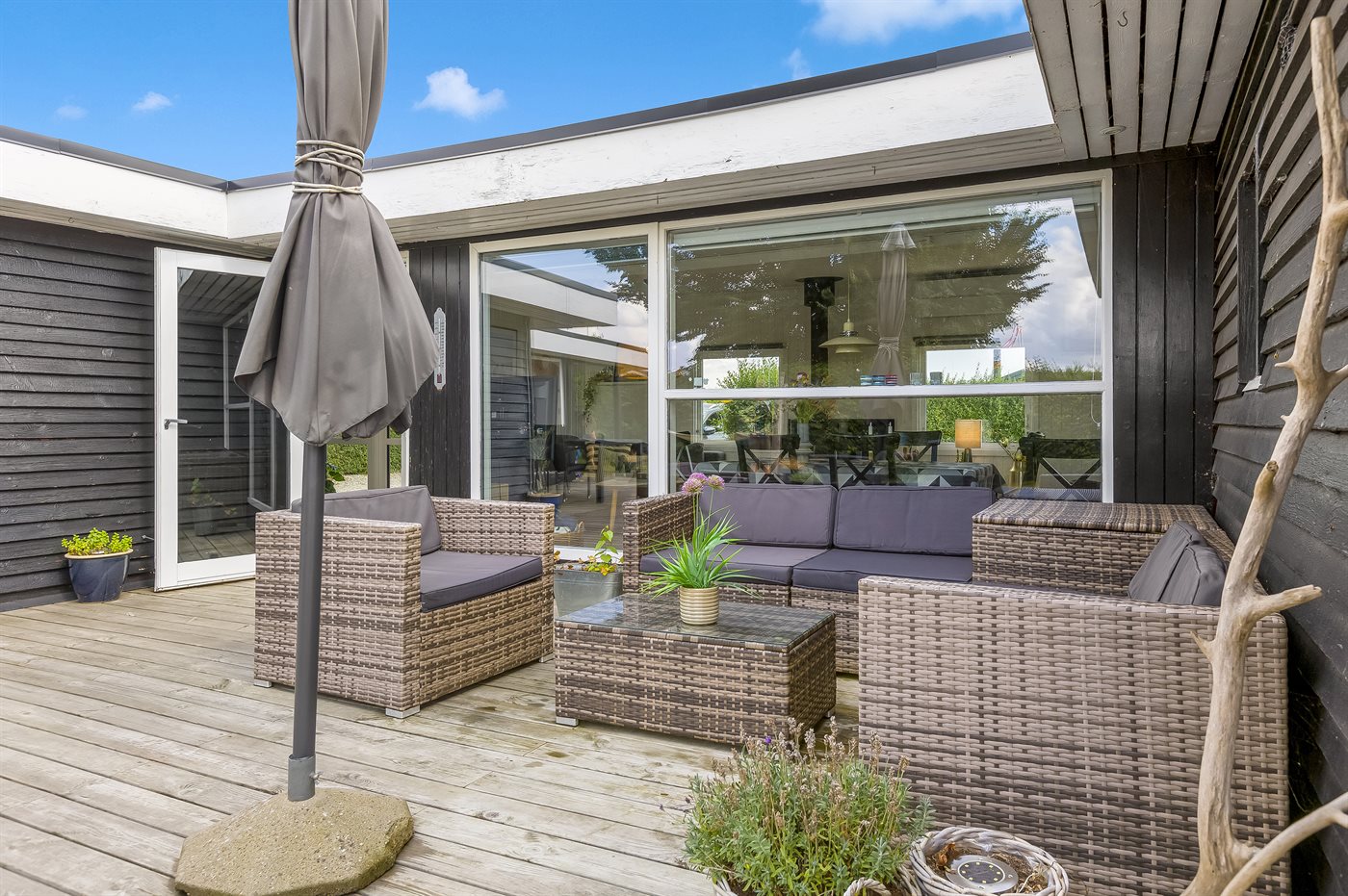 Familienglück mit Hot Tub nah am Strand von Hejlsminde - Bild 4