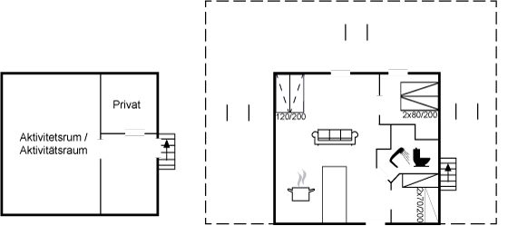 Grundriss Ferienhaus 61-6318 in Hejlsminde