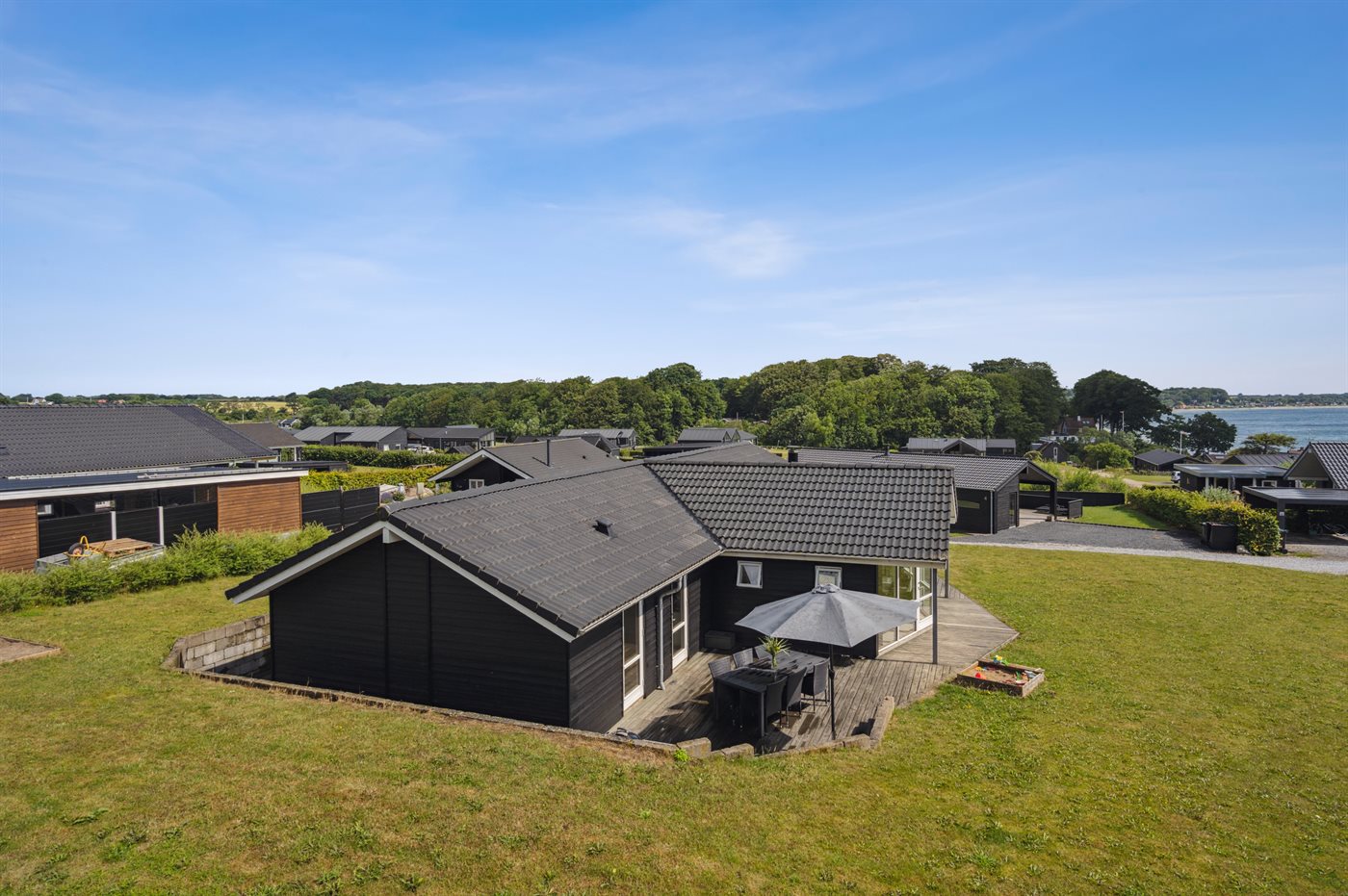 Urlaubstraum mit Pool und Strandnähe in Kelstrup!