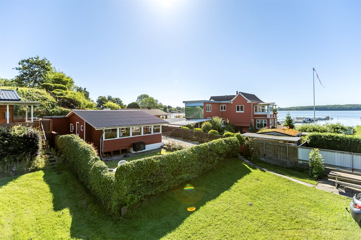 Urlaub am Wasser: Kuscheliges Ferienhaus in Rødekro