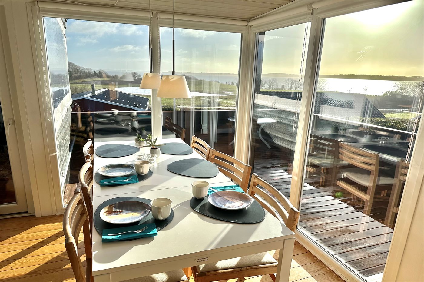 Gemütliches Ferienhaus mit Fjordblick in Skarrev - Bild 2