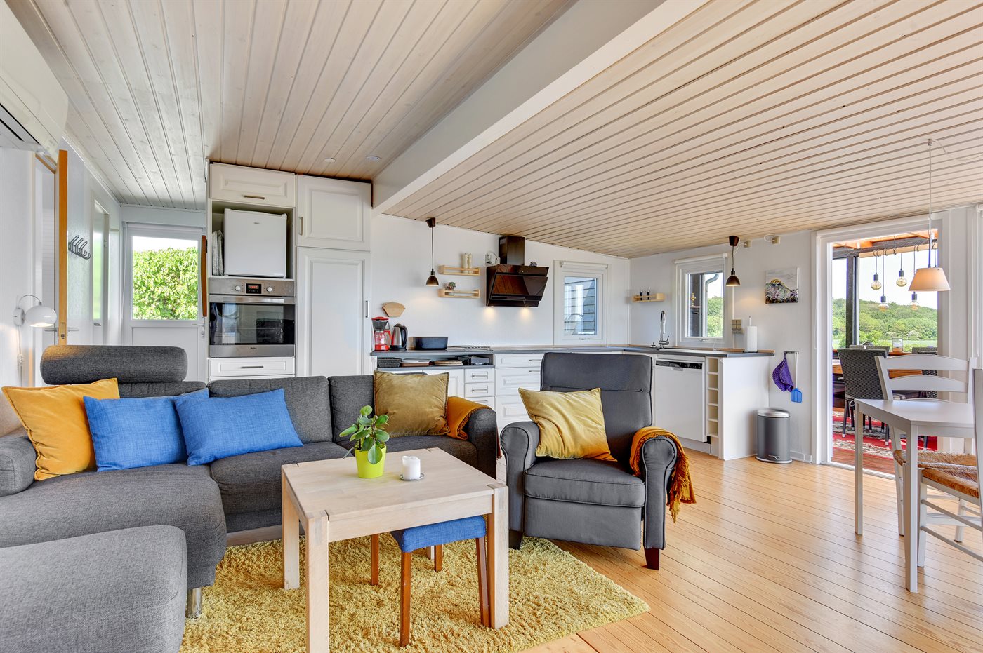 Gemütliches Ferienhaus mit Fjordblick in Skarrev - Bild 4