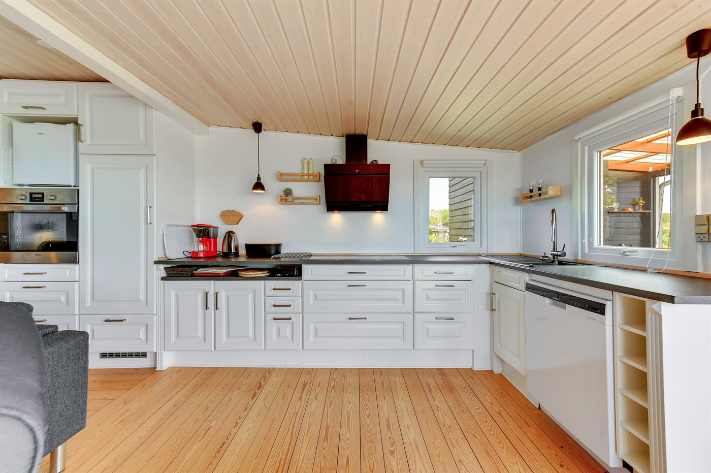 Gemütliches Ferienhaus mit Fjordblick in Skarrev - Bild 5