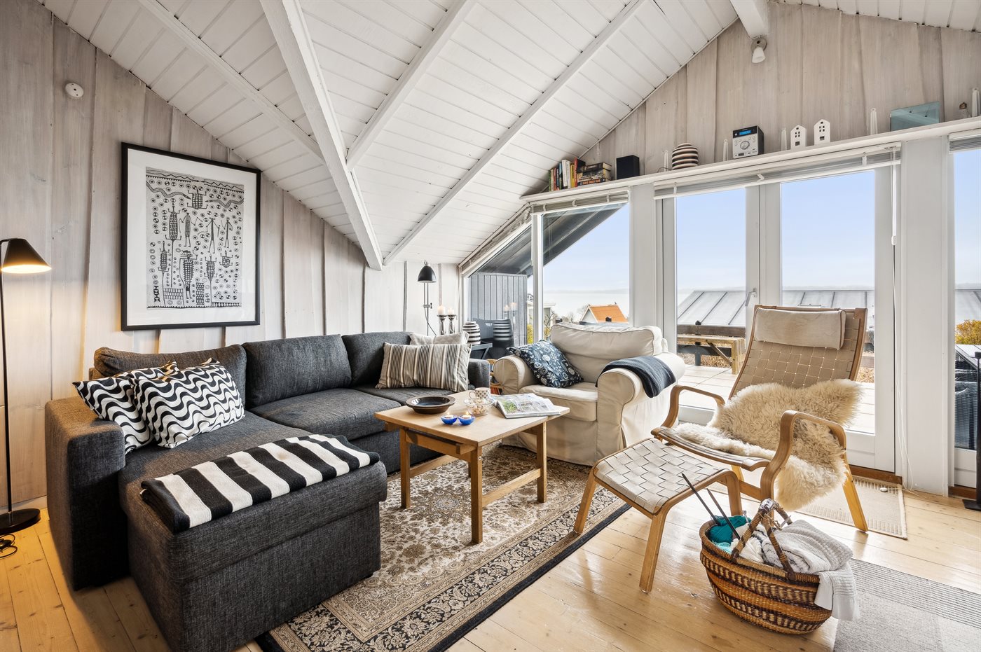 Entspanntes Ferienhaus mit Meerblick in Skarrev - Bild 4