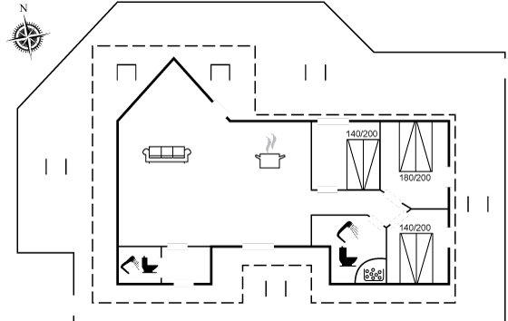 Floor plan_Holiday home_65-0512