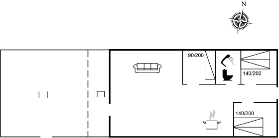Floor plan_Holiday home_66-0160