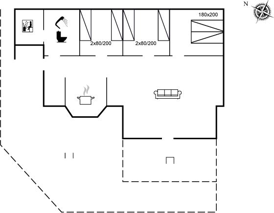 Floor plan_Holiday home_66-1066