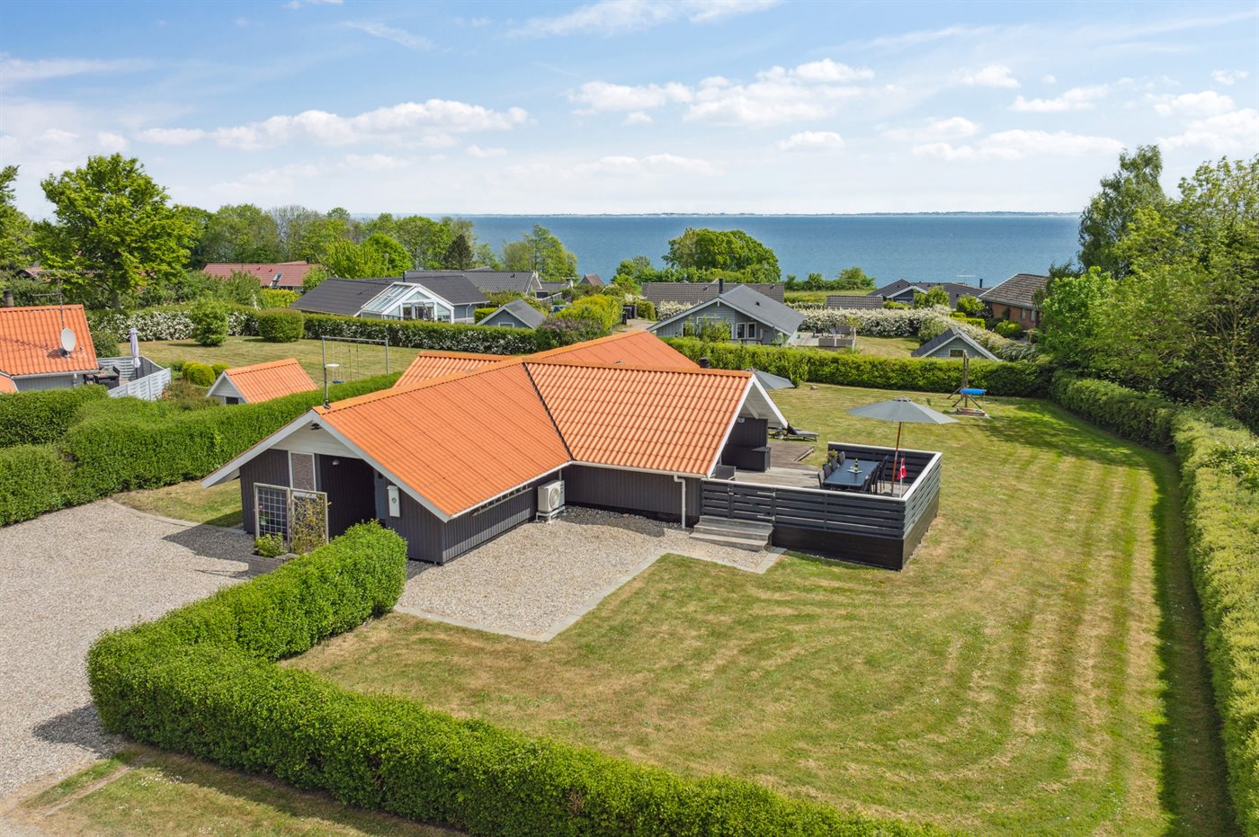 Sonniges Ferienhaus mit Meerblick in Mommark!