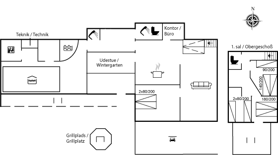 Floor plan_Holiday home_70-5020