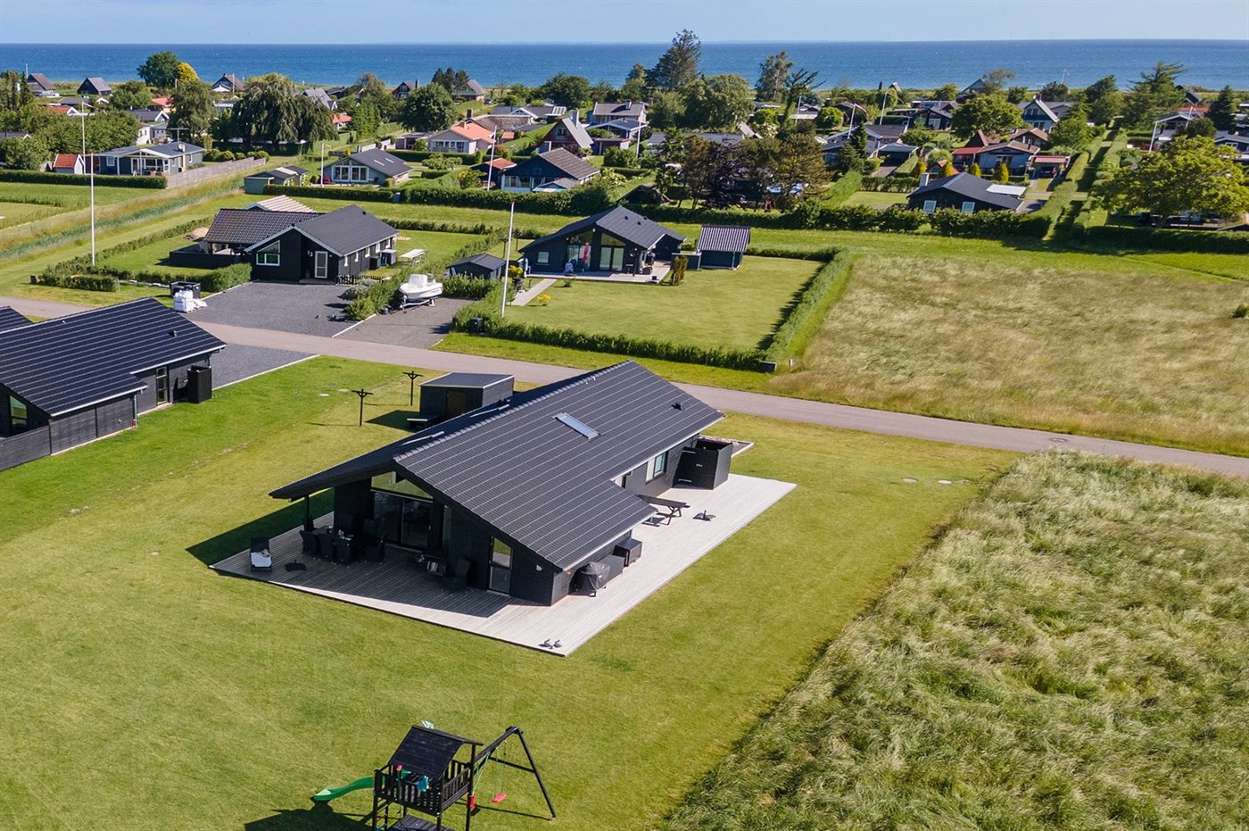 Modernes Wohlfühlhaus mit Sauna & Meerblick nahe Törresø Strand - Bild 3