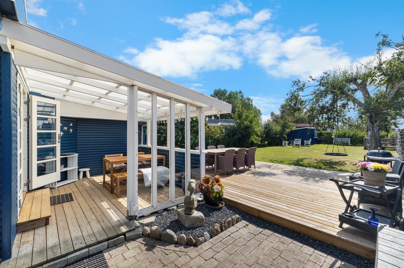 Frisch renoviertes Ferienhaus mit Sauna und Meerblick in Otterup - Bild 3