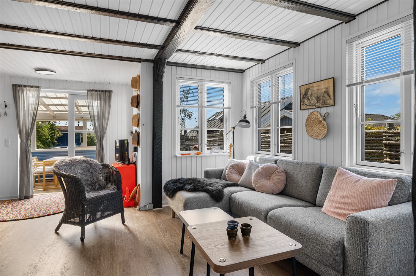 Frisch renoviertes Ferienhaus mit Sauna und Meerblick in Otterup - Bild 4