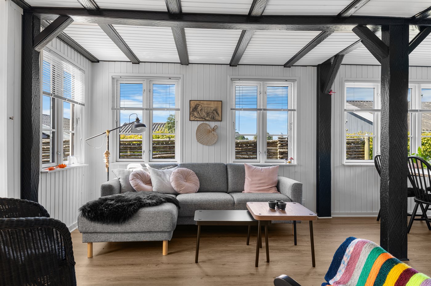 Frisch renoviertes Ferienhaus mit Sauna und Meerblick in Otterup - Bild 5