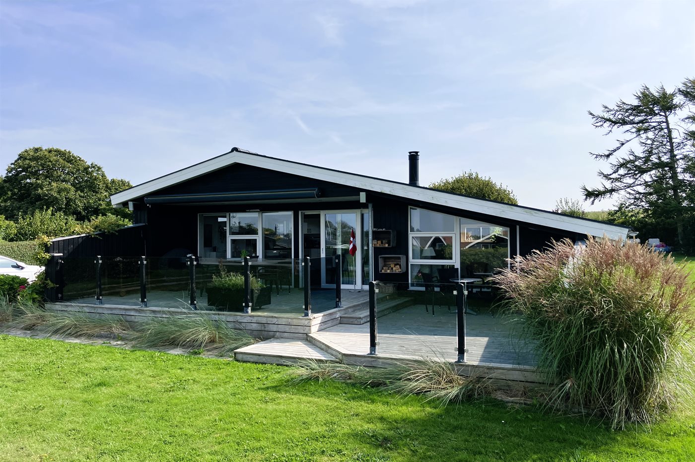 Gemütliches Ferienhaus mit Sauna und Meerblick am Skaastrup Strand