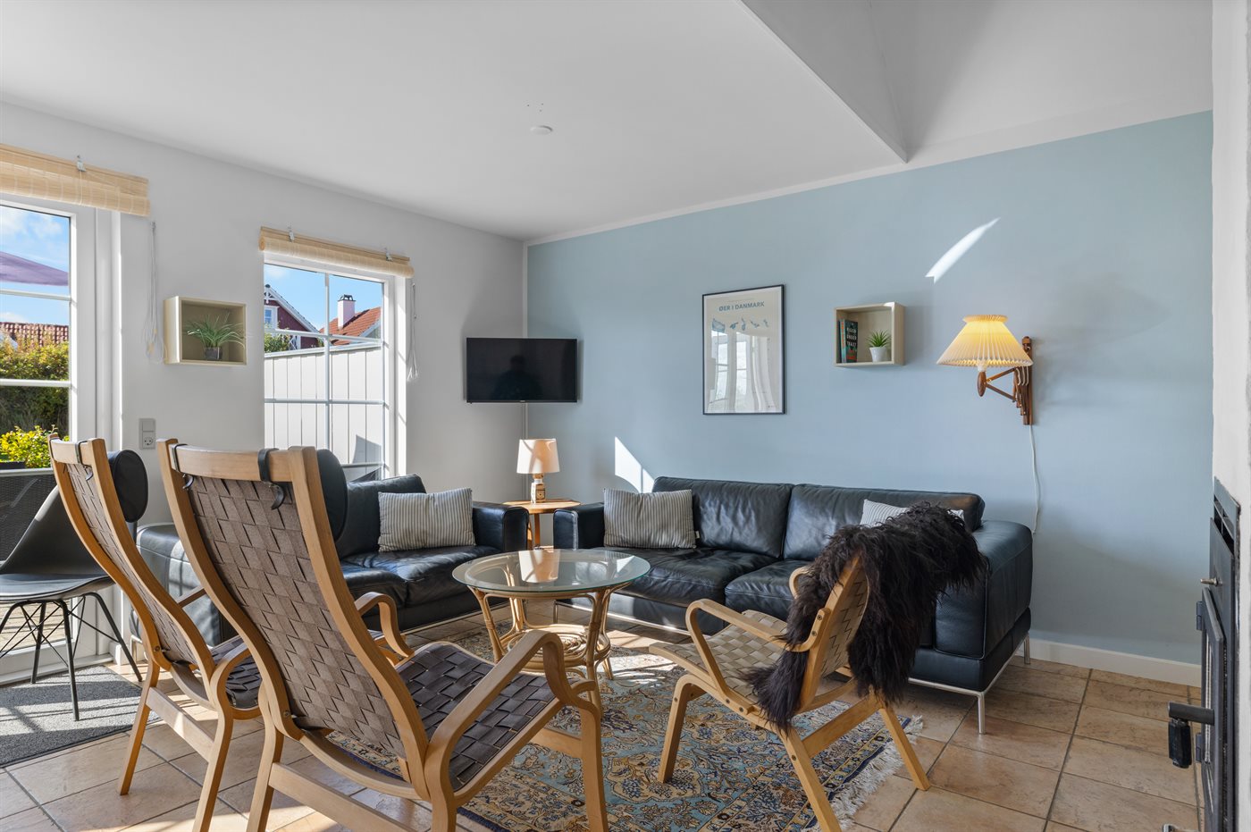 Ferienhaus am Bro Strand mit Meerblick, Sauna & Whirlpool - Bild 5