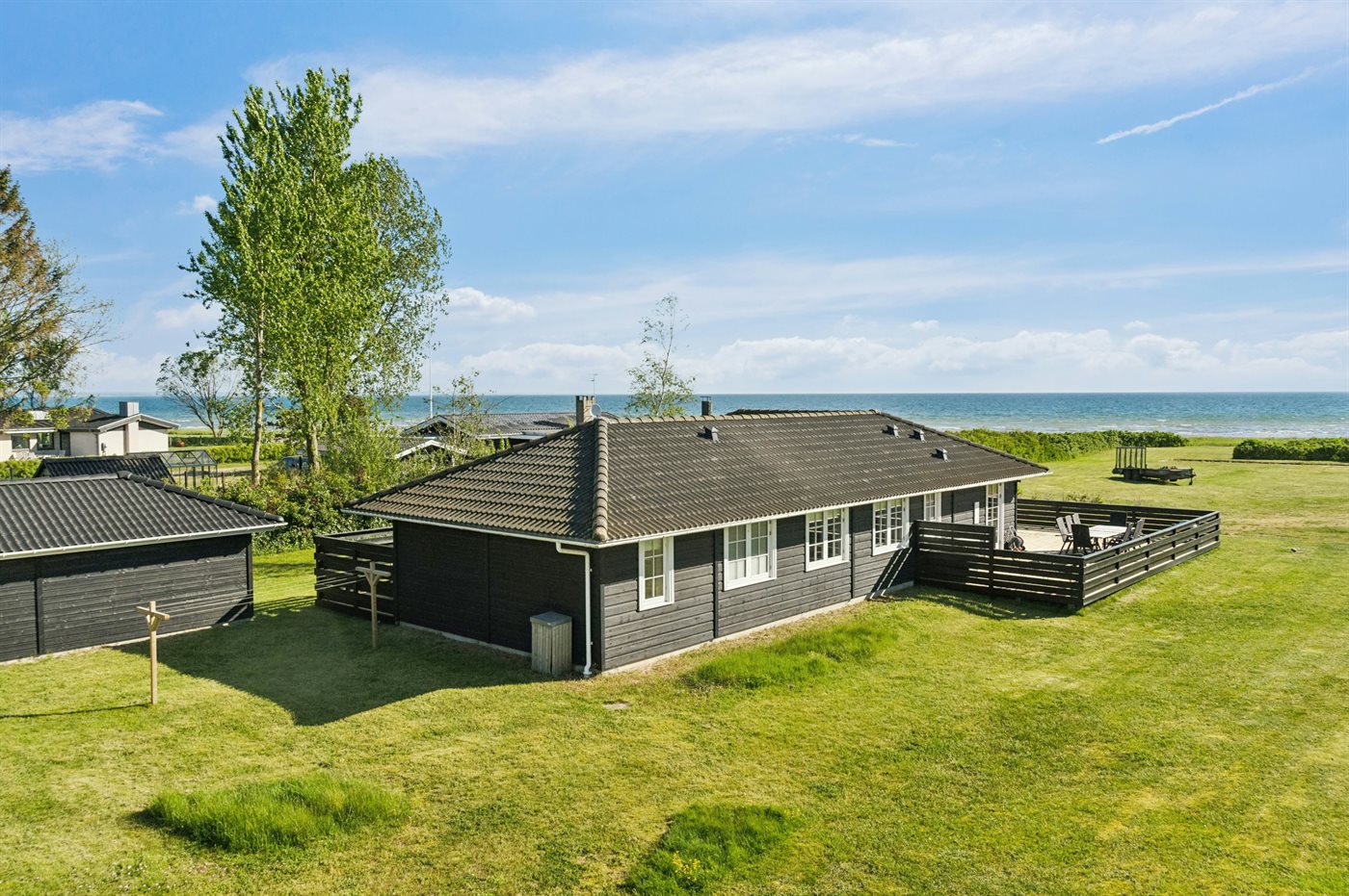 Traumhaus am Meer mit Sauna, Kamin und weitem Ausblick