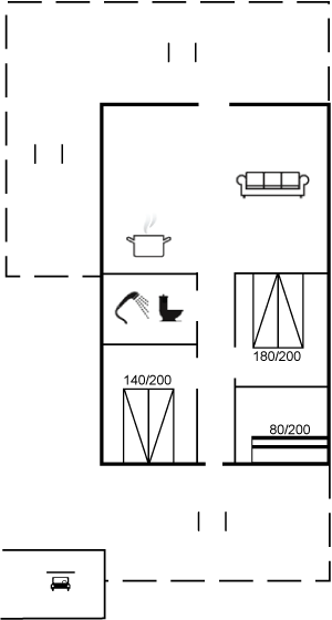 Grundriss Ferienhaus 73-3025 in Vejlby Fed