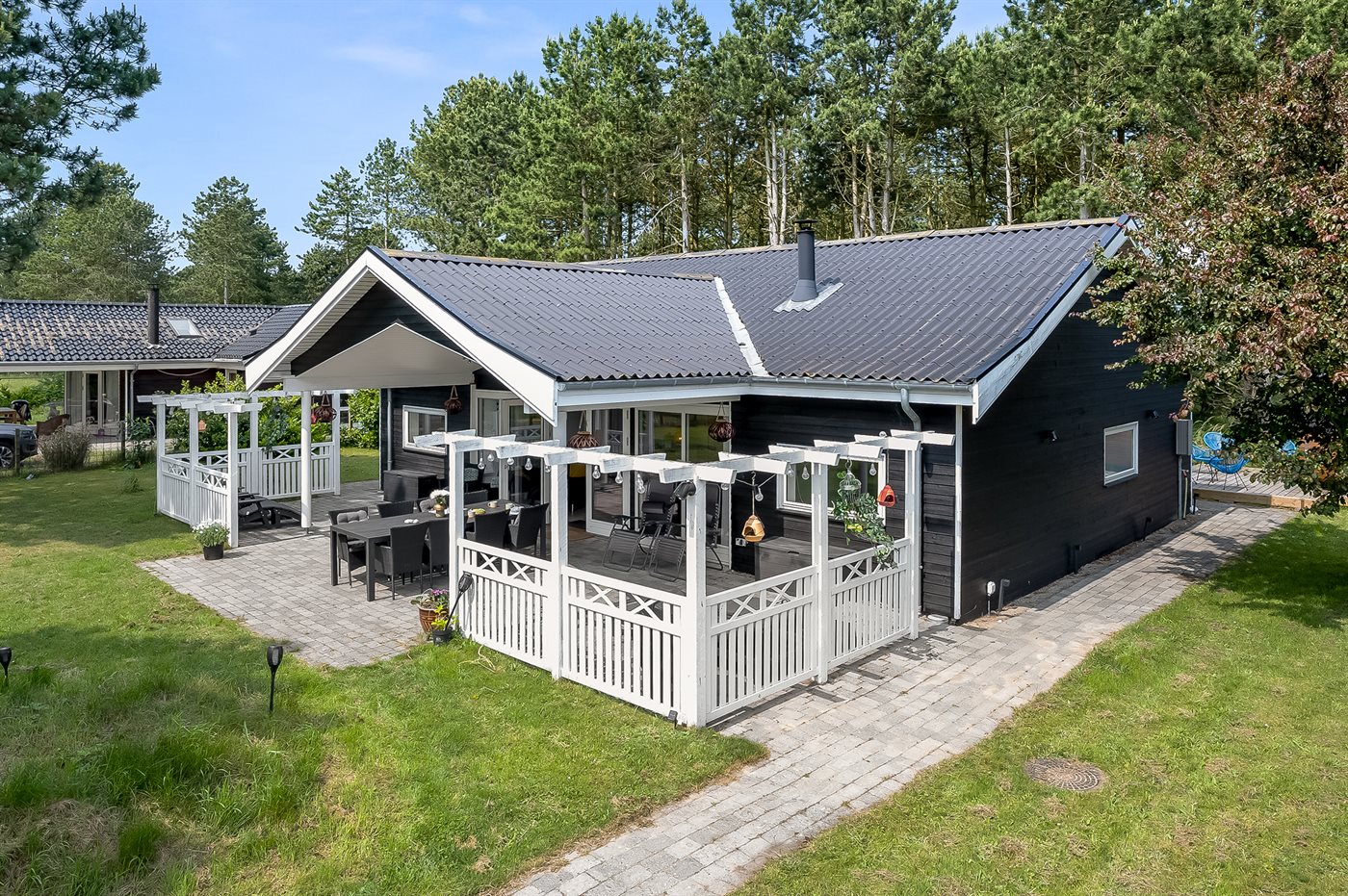 Erholung pur: Sauna, Whirlpool &amp; Meerblick in Hyldtofte