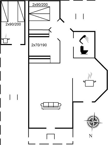 Floor plan_Holiday home_80-2040