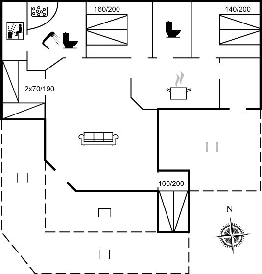 Floor plan_Holiday home_80-2073