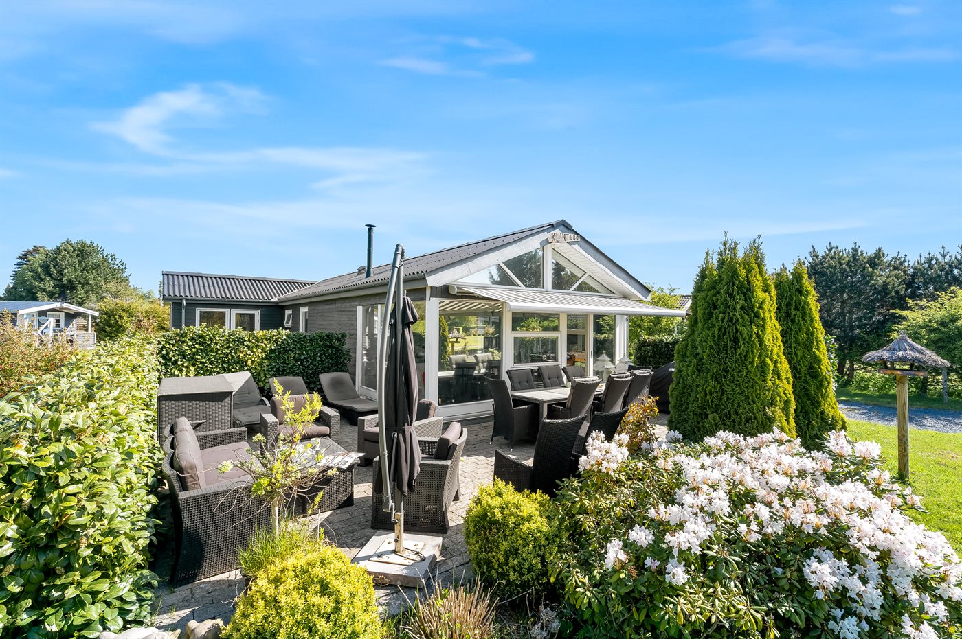 Entspannung pur in modernem Ferienhaus nahe Strand und Natur